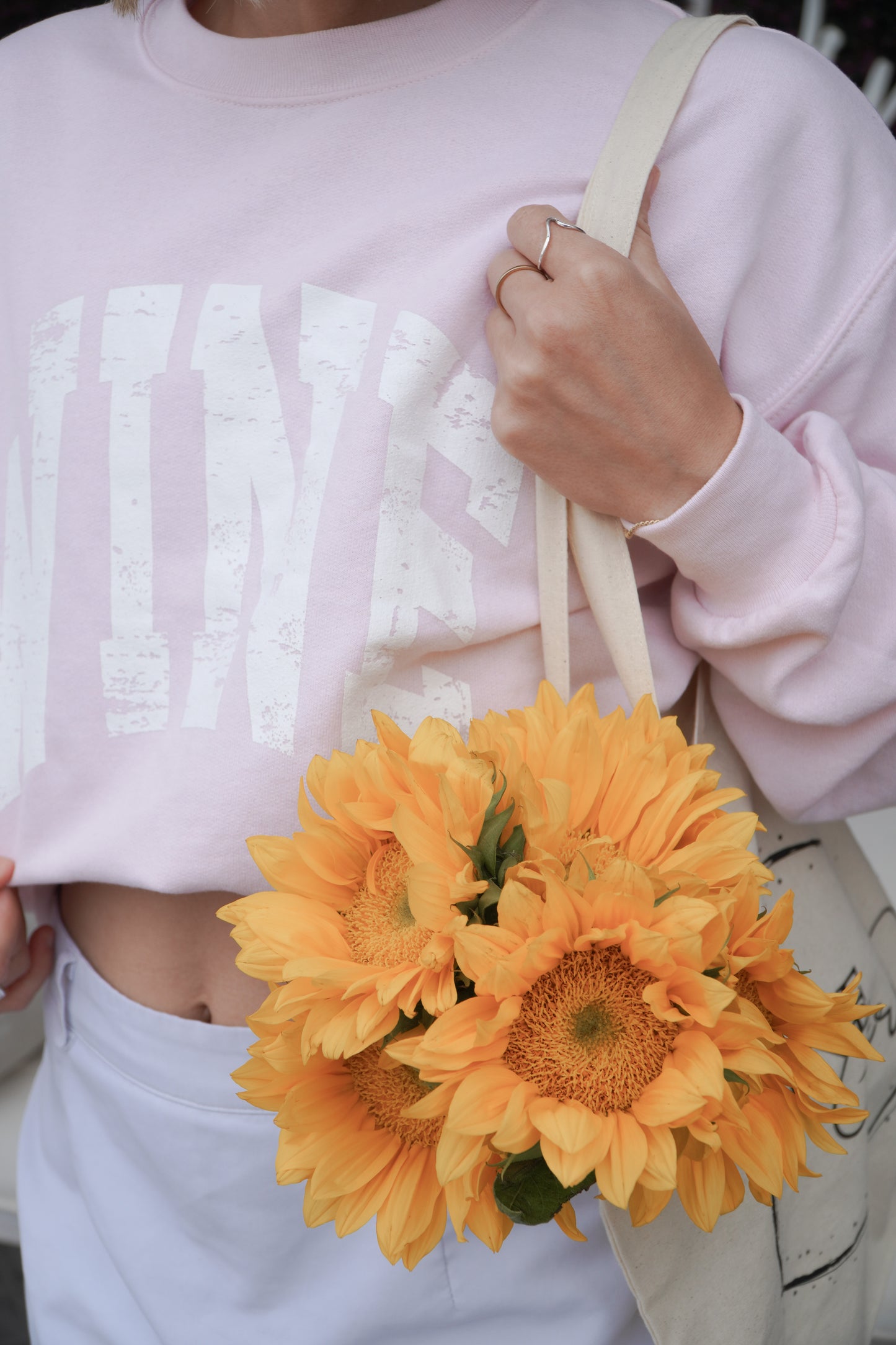 Light Pink WINE Sweatshirt