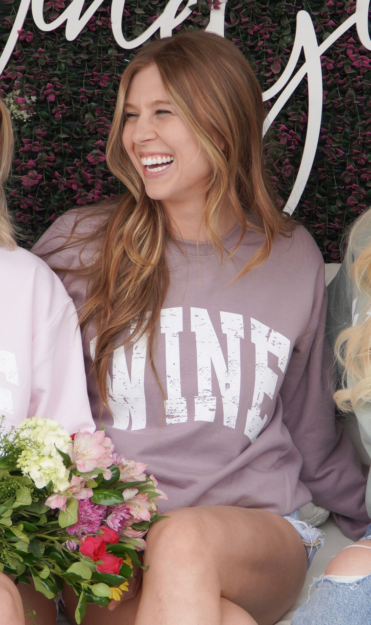 Lavender WINE Sweatshirt