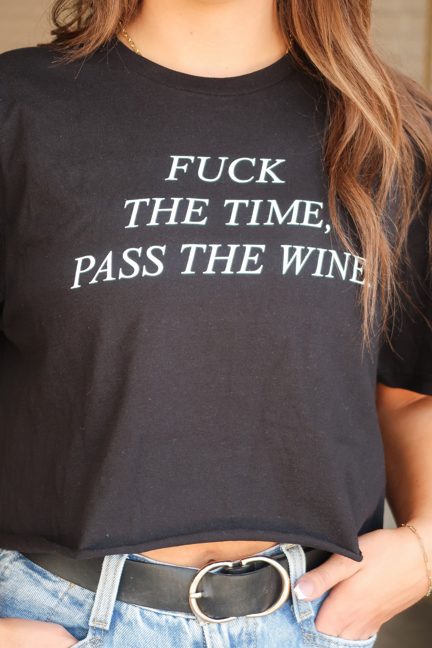 Pass the Wine (Black)