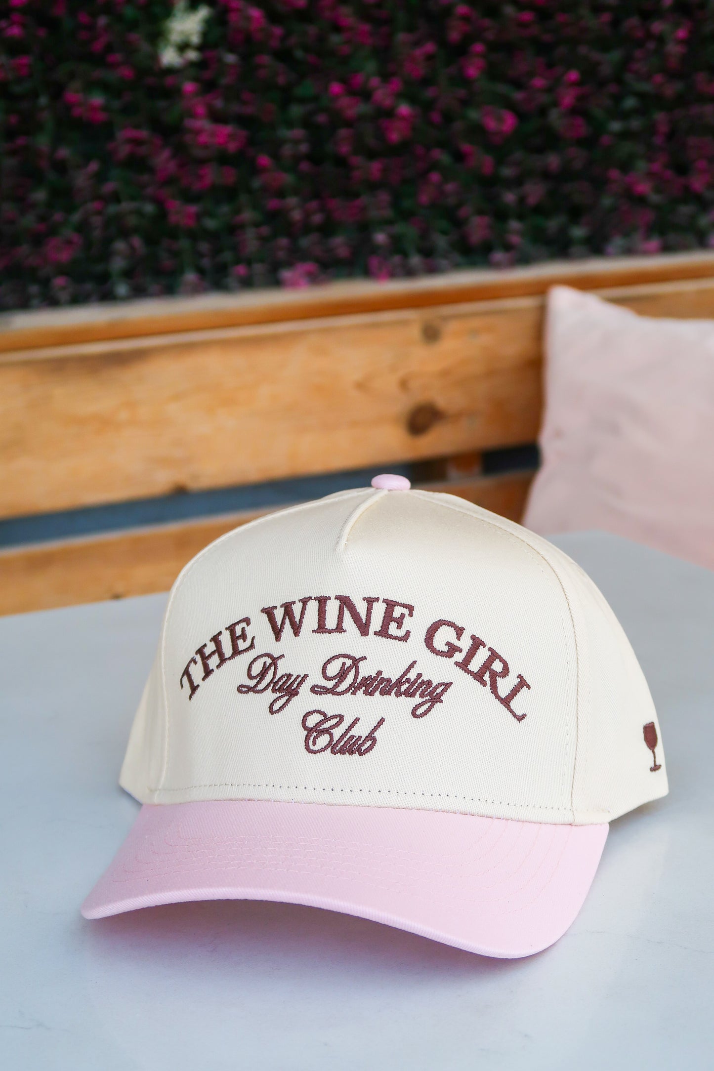 Wine Girl Day Drinking Club Hat
