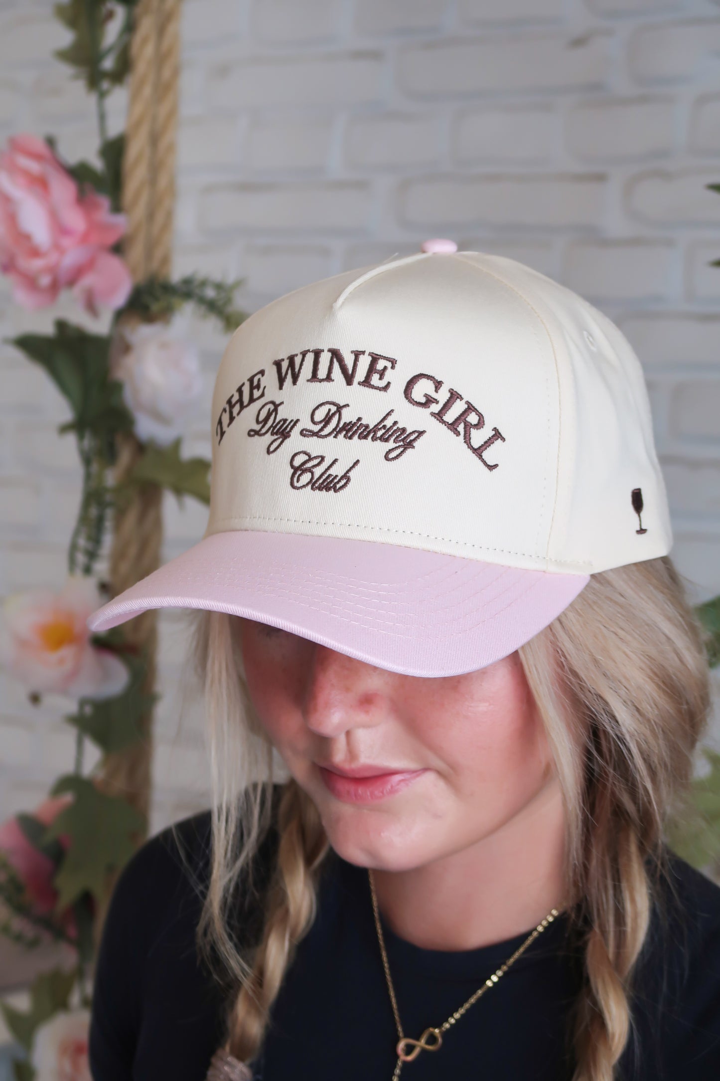 Wine Girl Day Drinking Club Hat