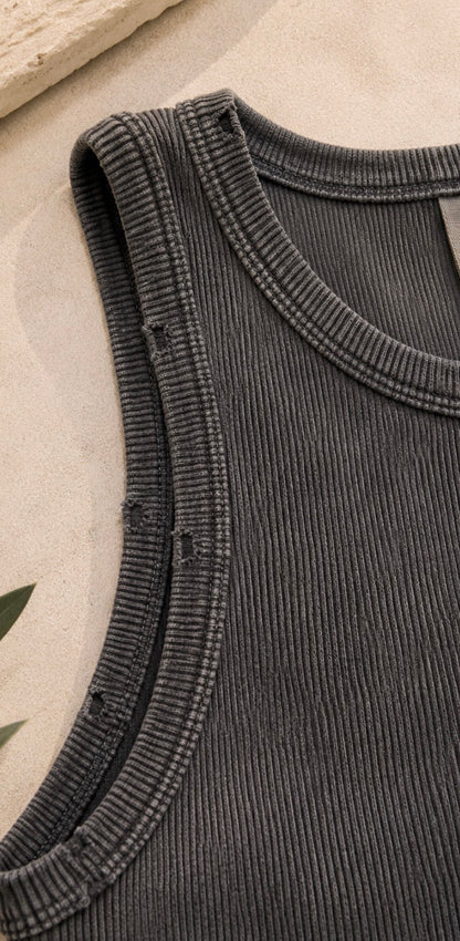 Drink Italian, Kiss French - Charcoal Grey