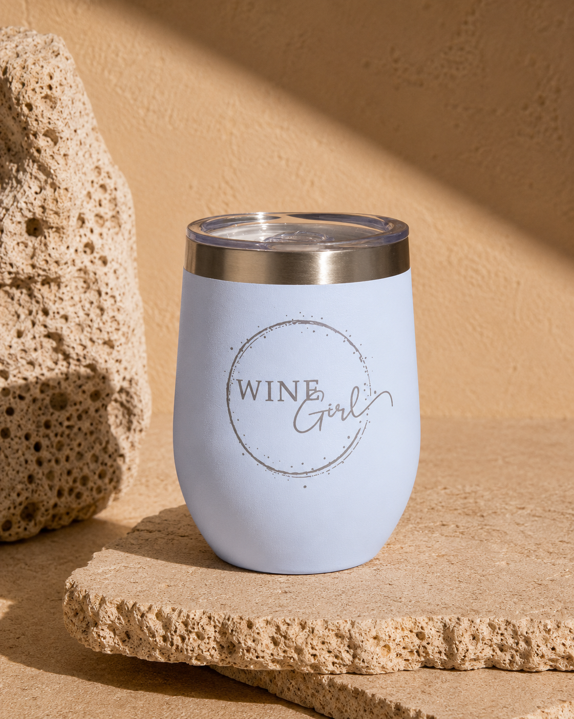 White Wine Girl Tumbler