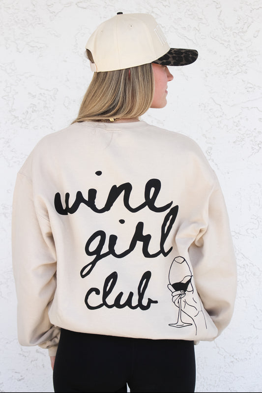 Wine Girl Club Sweatshirt