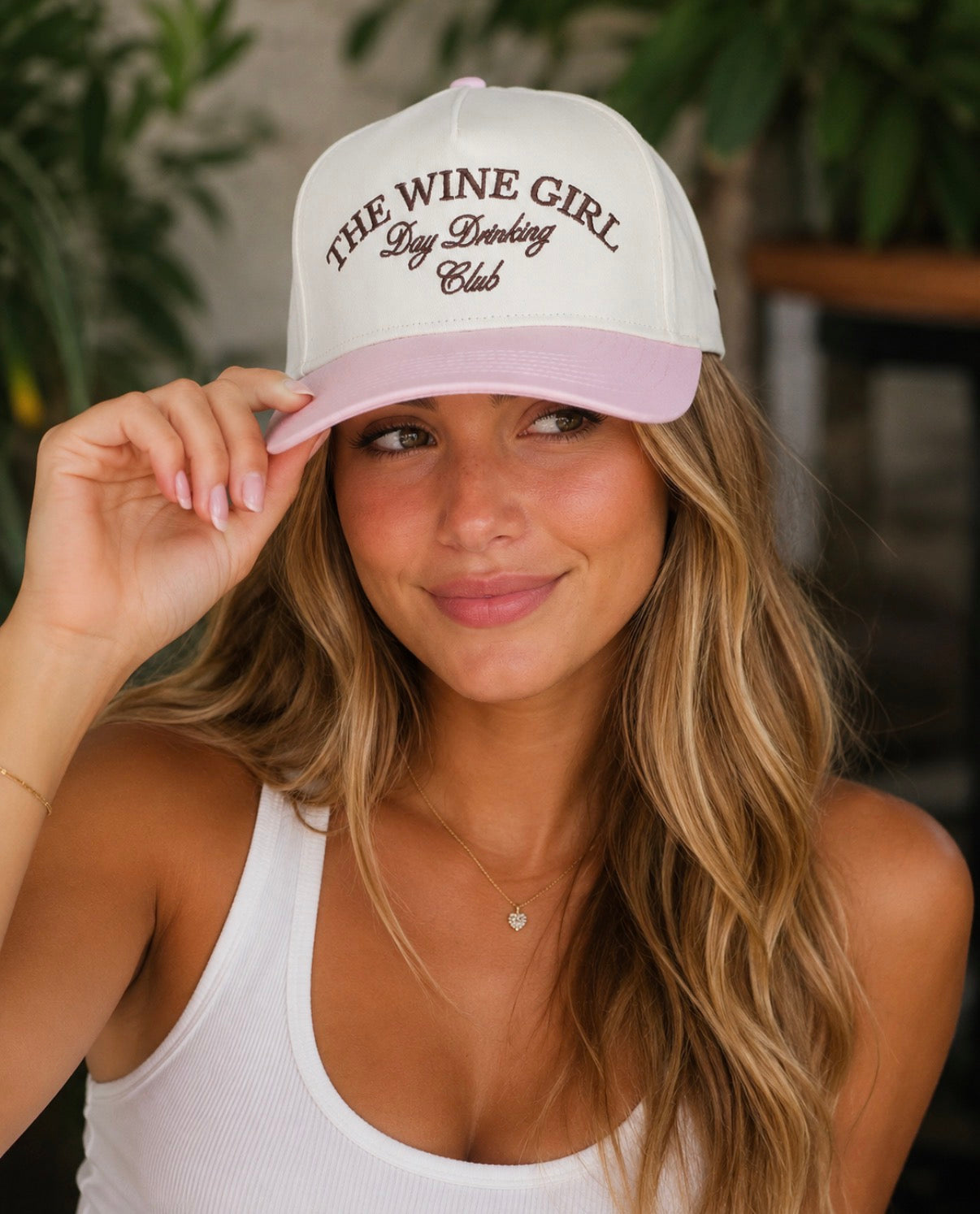 Wine Girl Day Drinking Club Hat