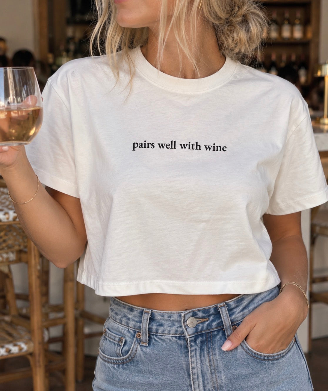 Pairs Well With Wine T-Shirt
