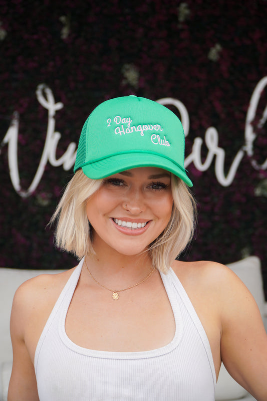 2-Day Hangover Club Hat (Green)
