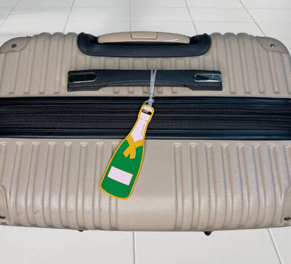 Champagne Luggage Tag