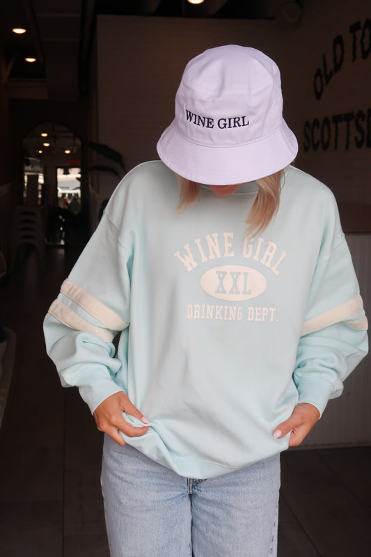 Drinking Dept. Sweatshirt (Baby Blue)